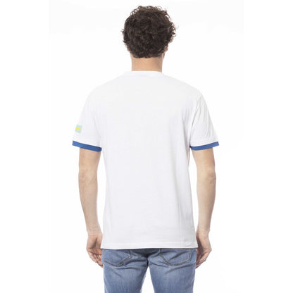 Invicta White Cotton Men T-Shirt Invicta