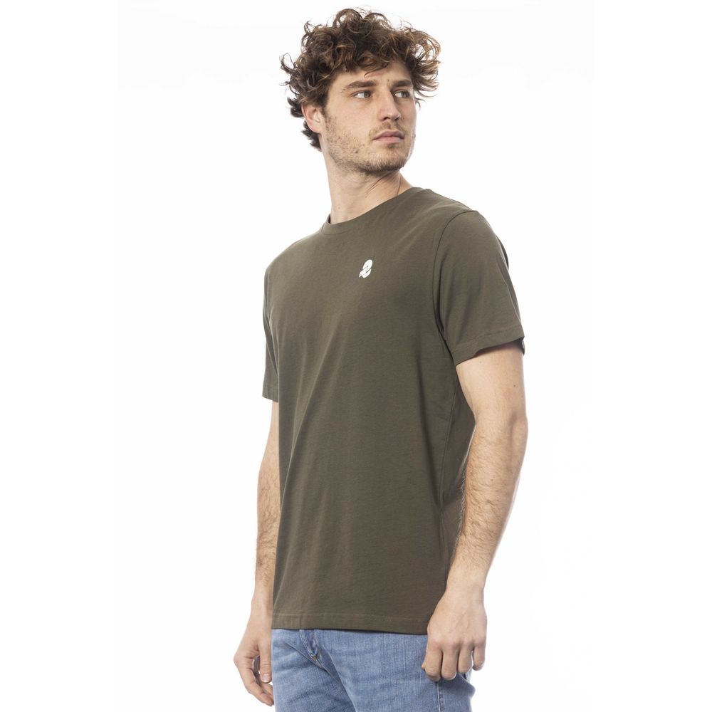 Invicta Green Cotton Men T-Shirt Invicta