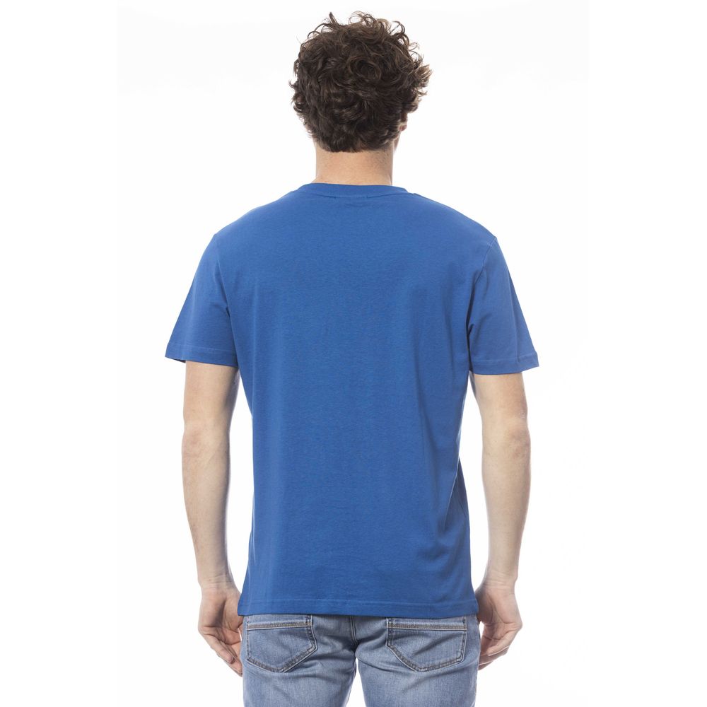 Invicta Blue Cotton Men T-Shirt Invicta