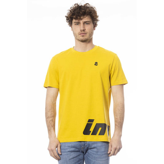 Invicta Yellow Cotton Men T-Shirt Invicta