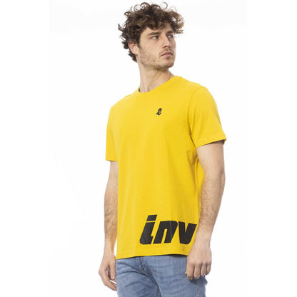 Invicta Yellow Cotton Men T-Shirt Invicta