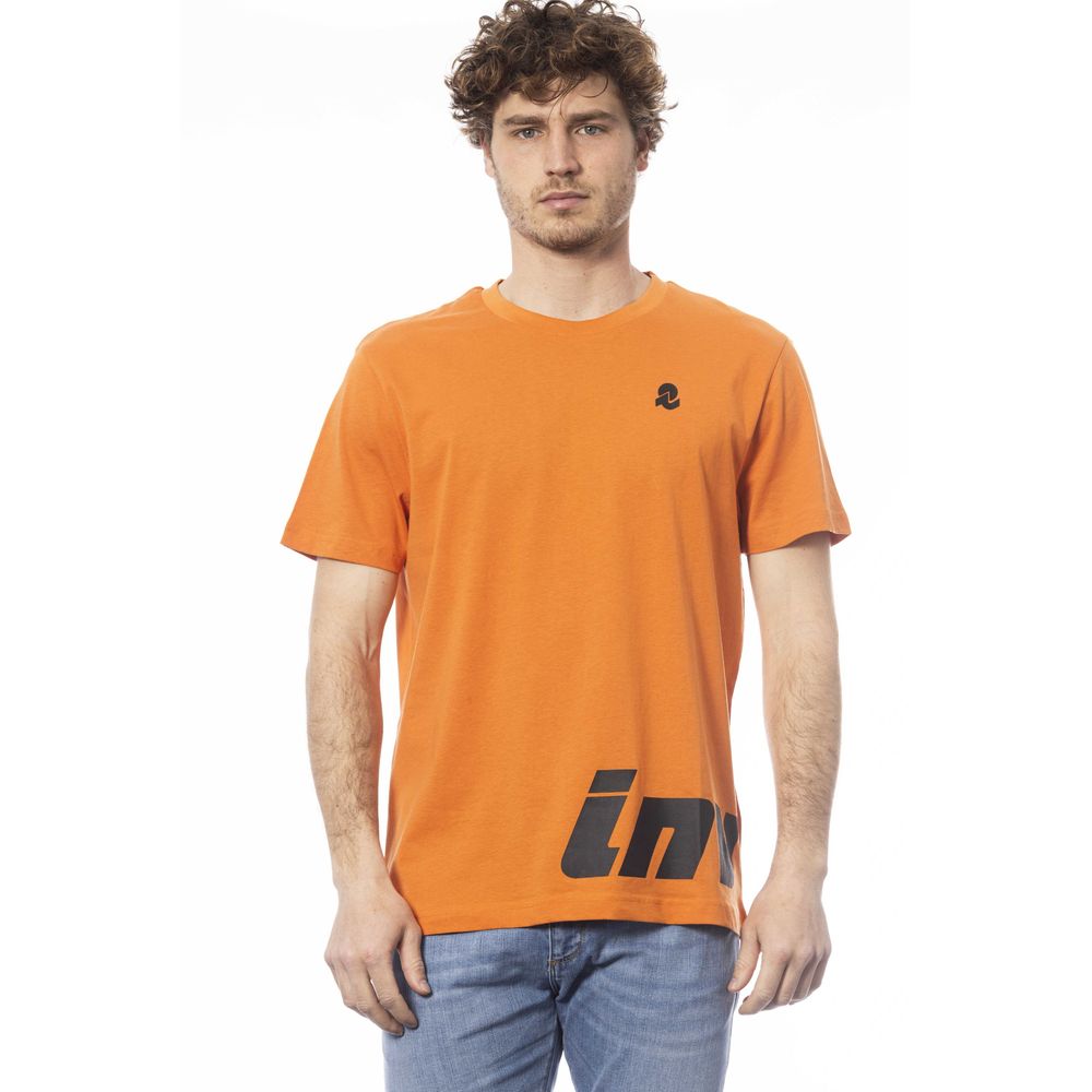 Invicta Orange Cotton Men T-Shirt Invicta