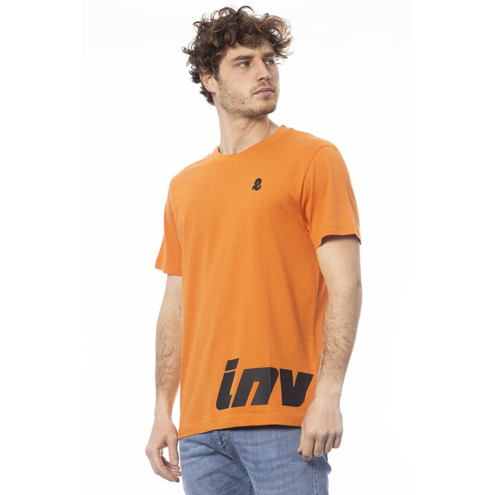 Invicta Orange Cotton Men T-Shirt Invicta