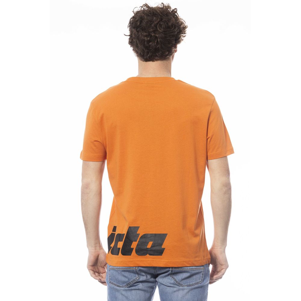 Invicta Orange Cotton Men T-Shirt Invicta