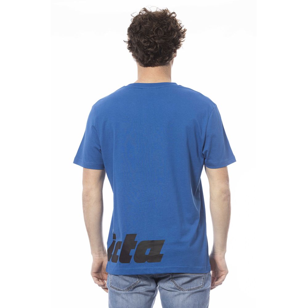 Invicta Blue Cotton Men T-Shirt Invicta