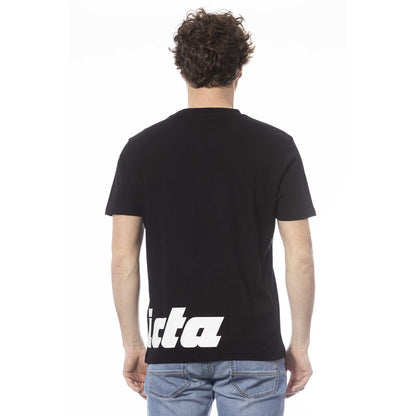 Invicta Black Cotton Men T-Shirt Invicta