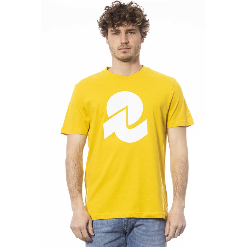 Invicta Yellow Cotton Men T-Shirt Invicta