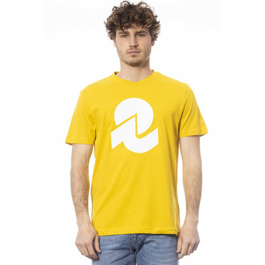 Invicta Yellow Cotton Men T-Shirt Invicta