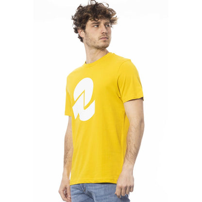 Invicta Yellow Cotton Men T-Shirt Invicta