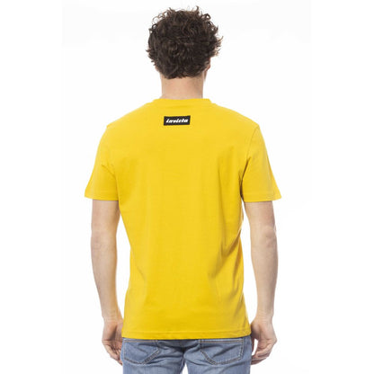 Invicta Yellow Cotton Men T-Shirt Invicta