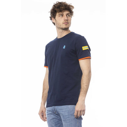 Invicta Blue Cotton Men T-Shirt Invicta