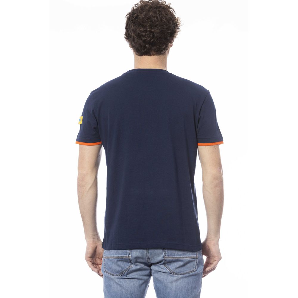 Invicta Blue Cotton Men T-Shirt Invicta