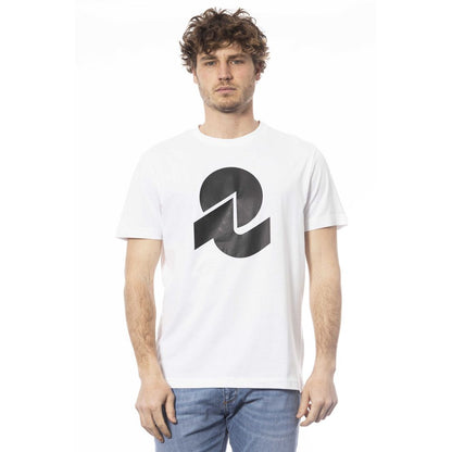 Invicta White Cotton Men T-Shirt Invicta