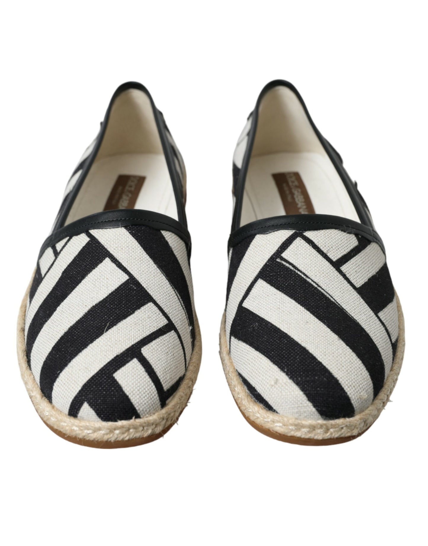 Dolce & Gabbana Chic Striped Canvas Espadrilles Dolce & Gabbana