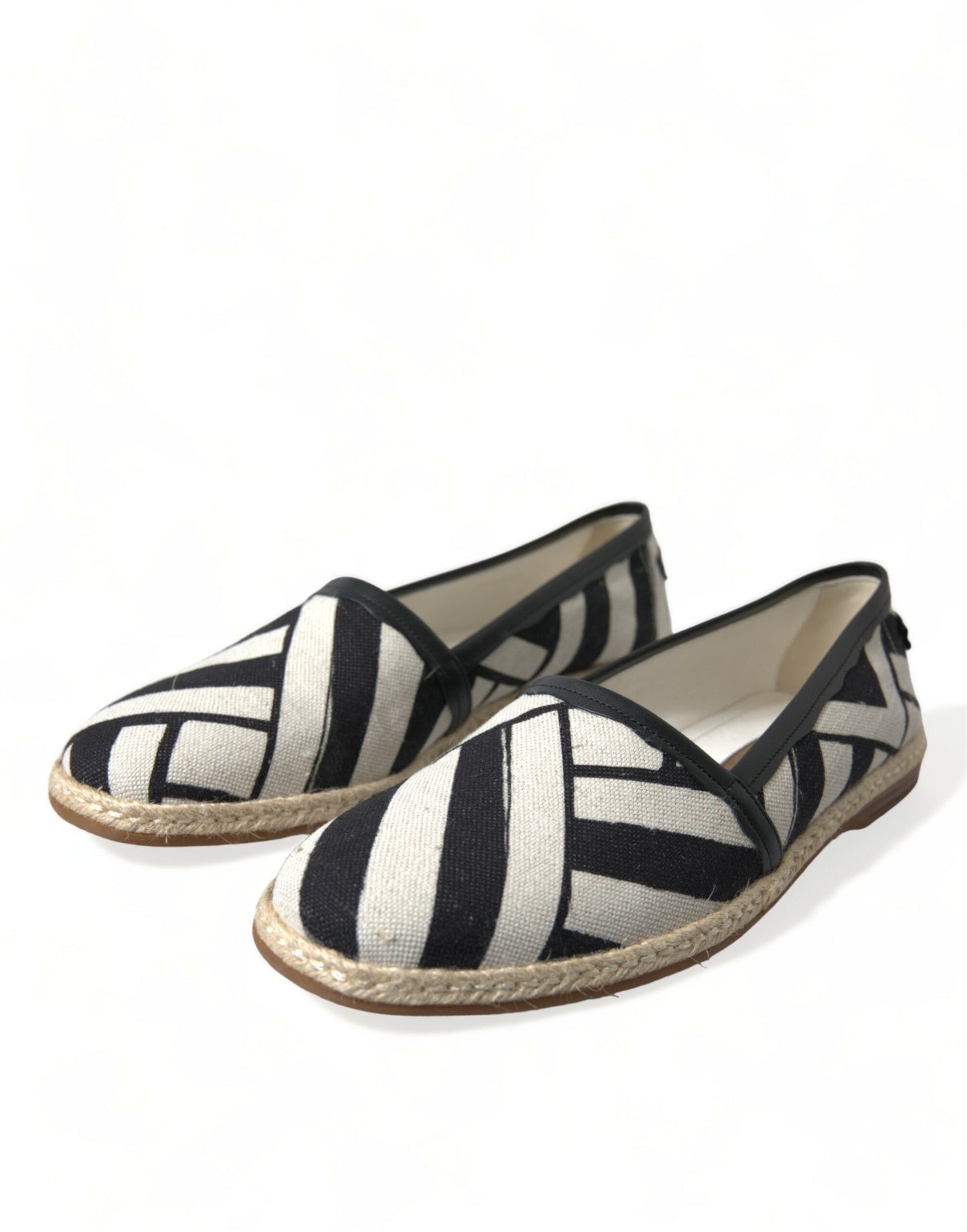 Dolce & Gabbana Chic Striped Canvas Espadrilles Dolce & Gabbana