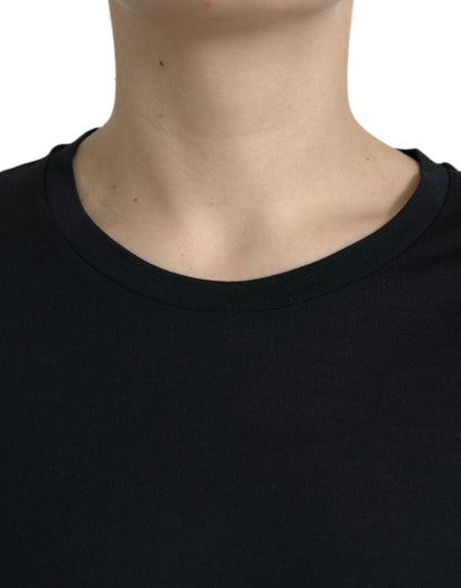 Dolce & Gabbana Elegant Wool Crew Neck Tee Dolce & Gabbana