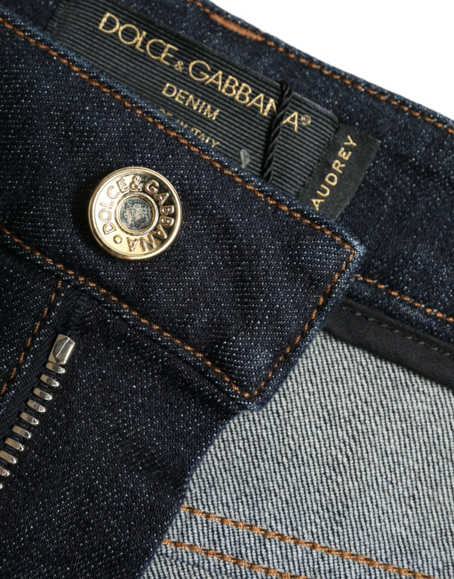 Dolce & Gabbana Sleek Mid-Waist Stretch Denim Jeans Dolce & Gabbana