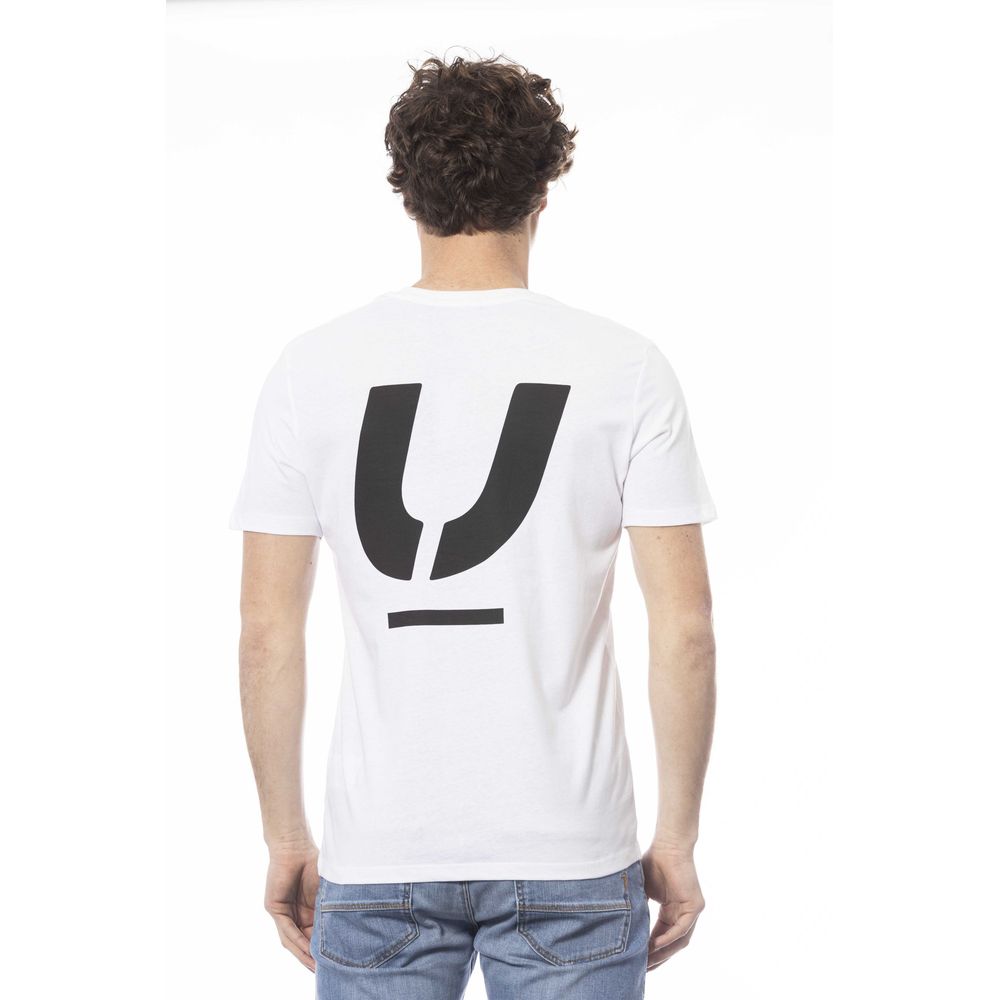 Ungaro Sport White Cotton Men T-Shirt Ungaro Sport