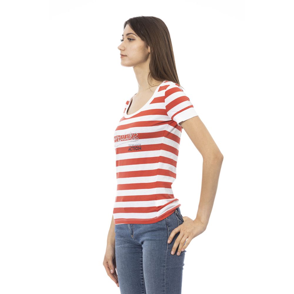 Trussardi Action Multicolor Cotton Women Top Trussardi Action