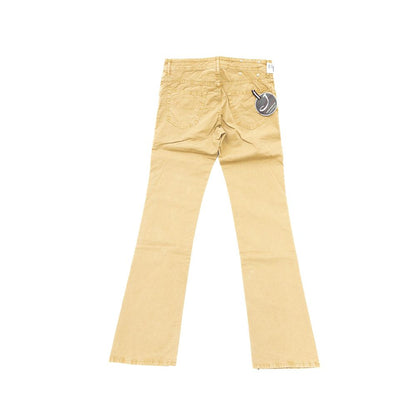 Jacob Cohen Beige Cotton Men Jeans Jacob Cohen