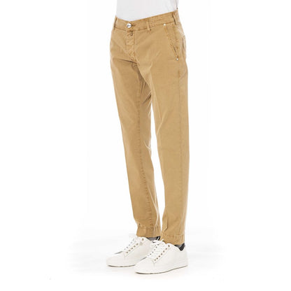 Jacob Cohen Beige Cotton Men Jeans Jacob Cohen