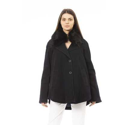 Jacob Cohen Black Cotton Women Jacket Jacob Cohen