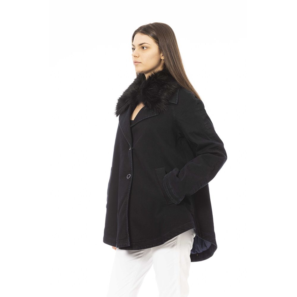 Jacob Cohen Black Cotton Women Jacket Jacob Cohen