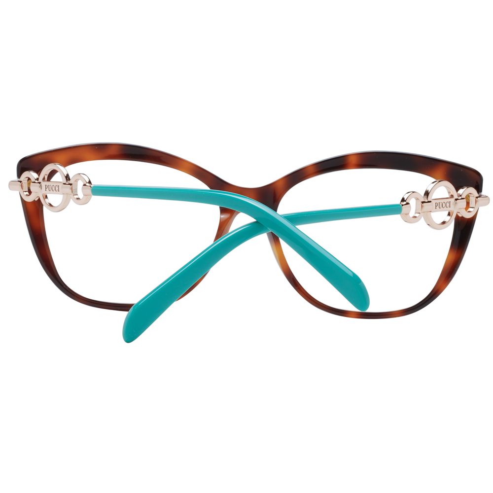 Emilio Pucci Brown Women Optical Frames