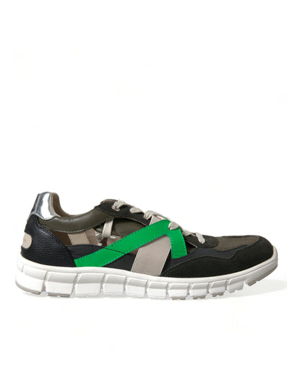 Dolce & Gabbana Exquisite Multicolor Low-Top Designer Sneakers Dolce & Gabbana