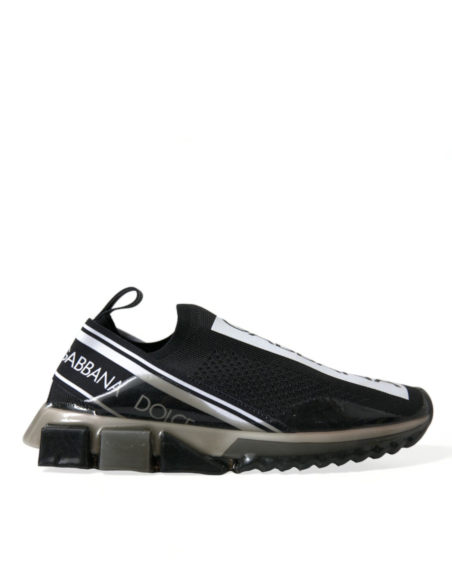 Dolce & Gabbana Elegant Black & White Sorrento Sneakers Dolce & Gabbana