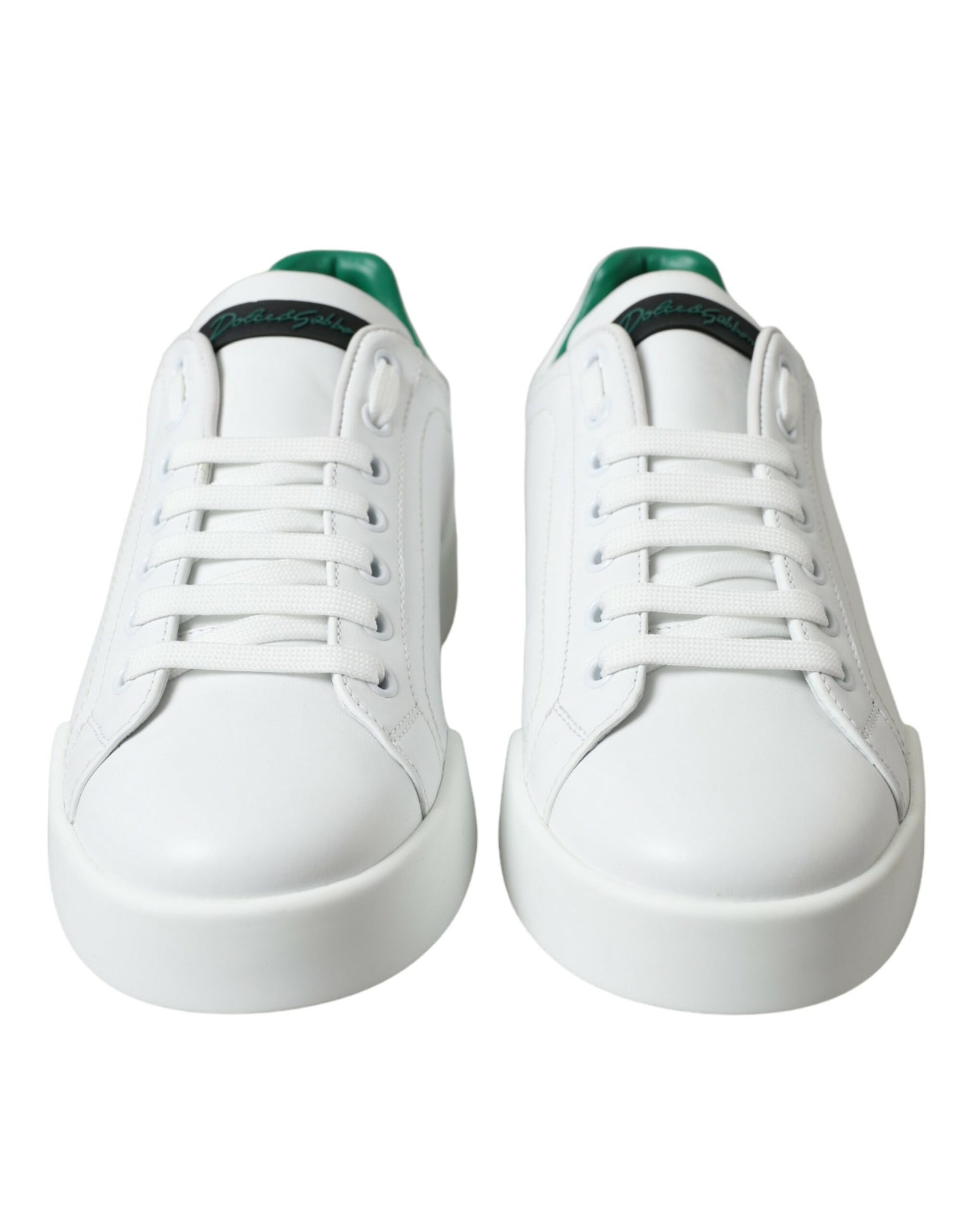 Dolce & Gabbana Elegant Portofino Calfskin Sneakers Dolce & Gabbana