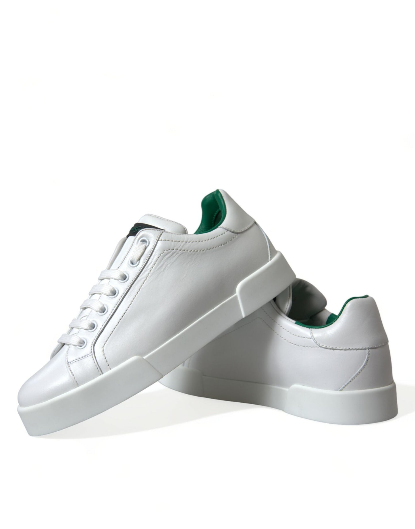 Dolce & Gabbana Elegant Portofino Calfskin Sneakers Dolce & Gabbana