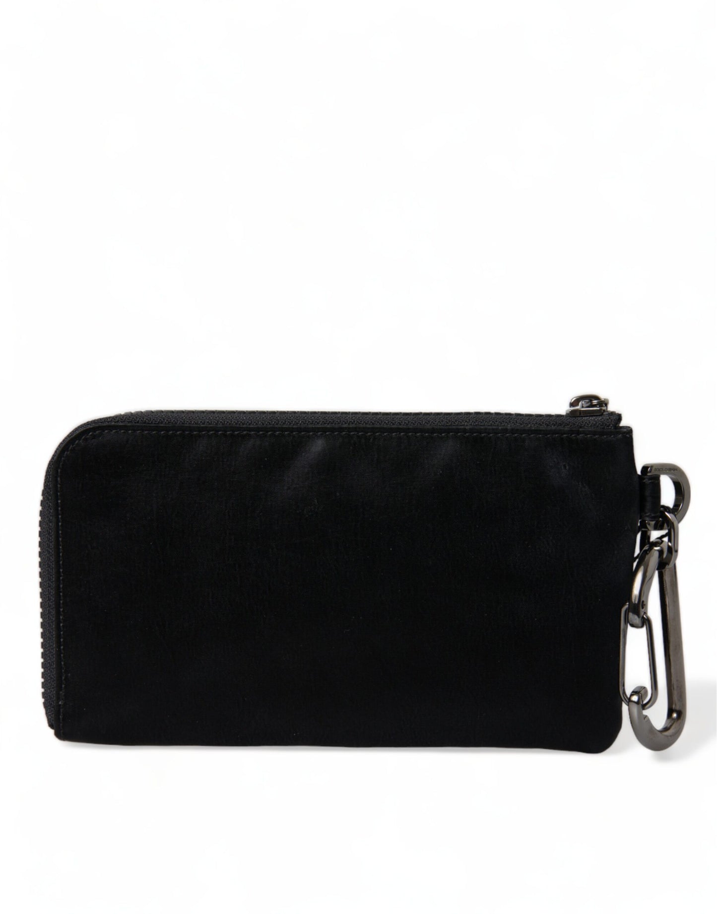 Dolce & Gabbana Chic Nylon-Leather Designer Pouch Dolce & Gabbana