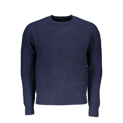 North Sails Eco-Conscious Crew Neck Sweater in Blue North Sails