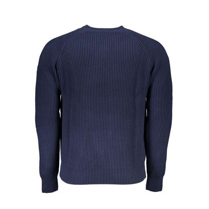 North Sails Eco-Conscious Crew Neck Sweater in Blue North Sails