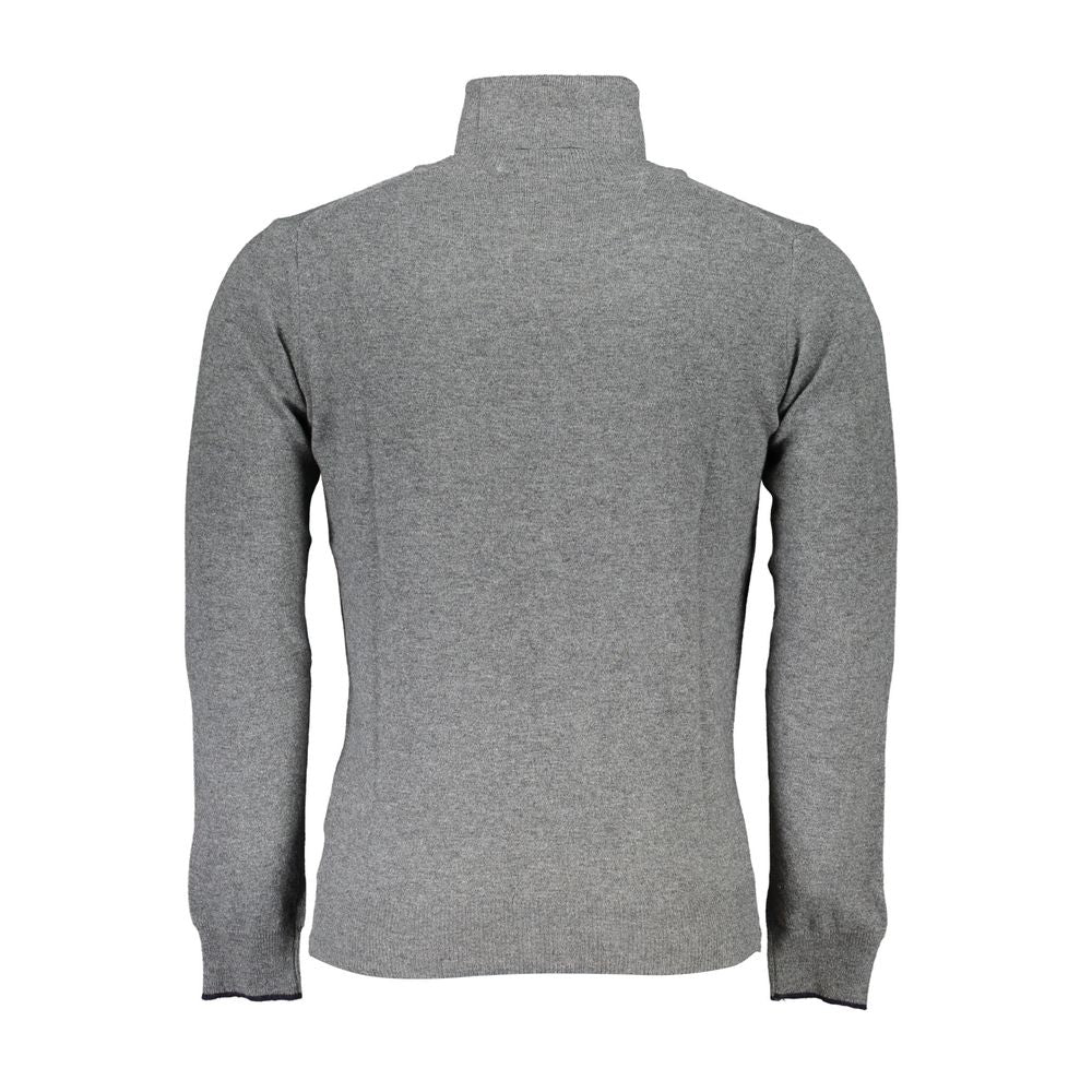 North Sails Trendy Turtleneck Sweater in Gray North Sails