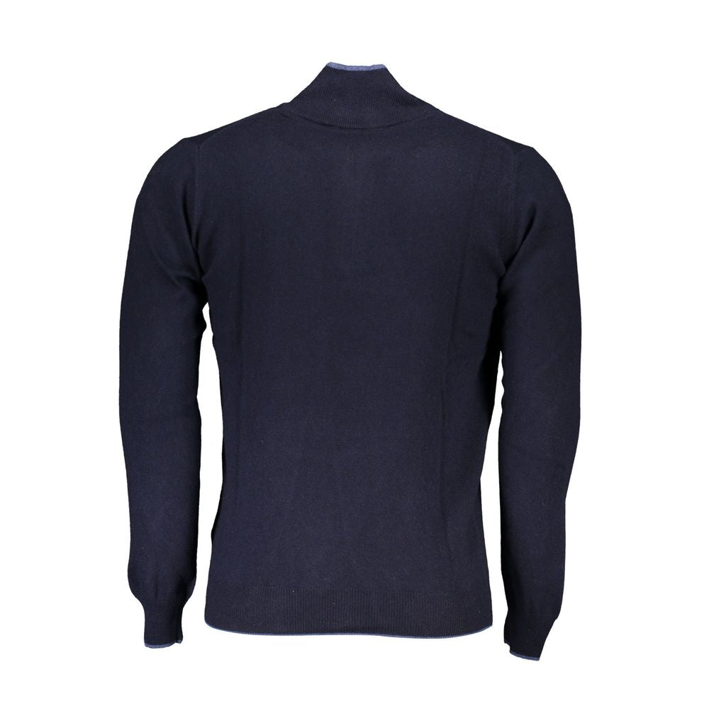 North Sails Blue Polyamide Men Sweater