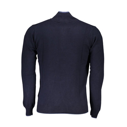 North Sails Chic Turtleneck Half-Zip Sweater with Contrast Detailing North Sails