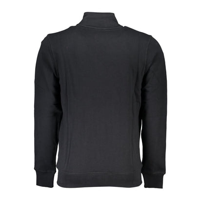 North Sails Chic Black Zippered Long Sleeve Sweatshirt North Sails