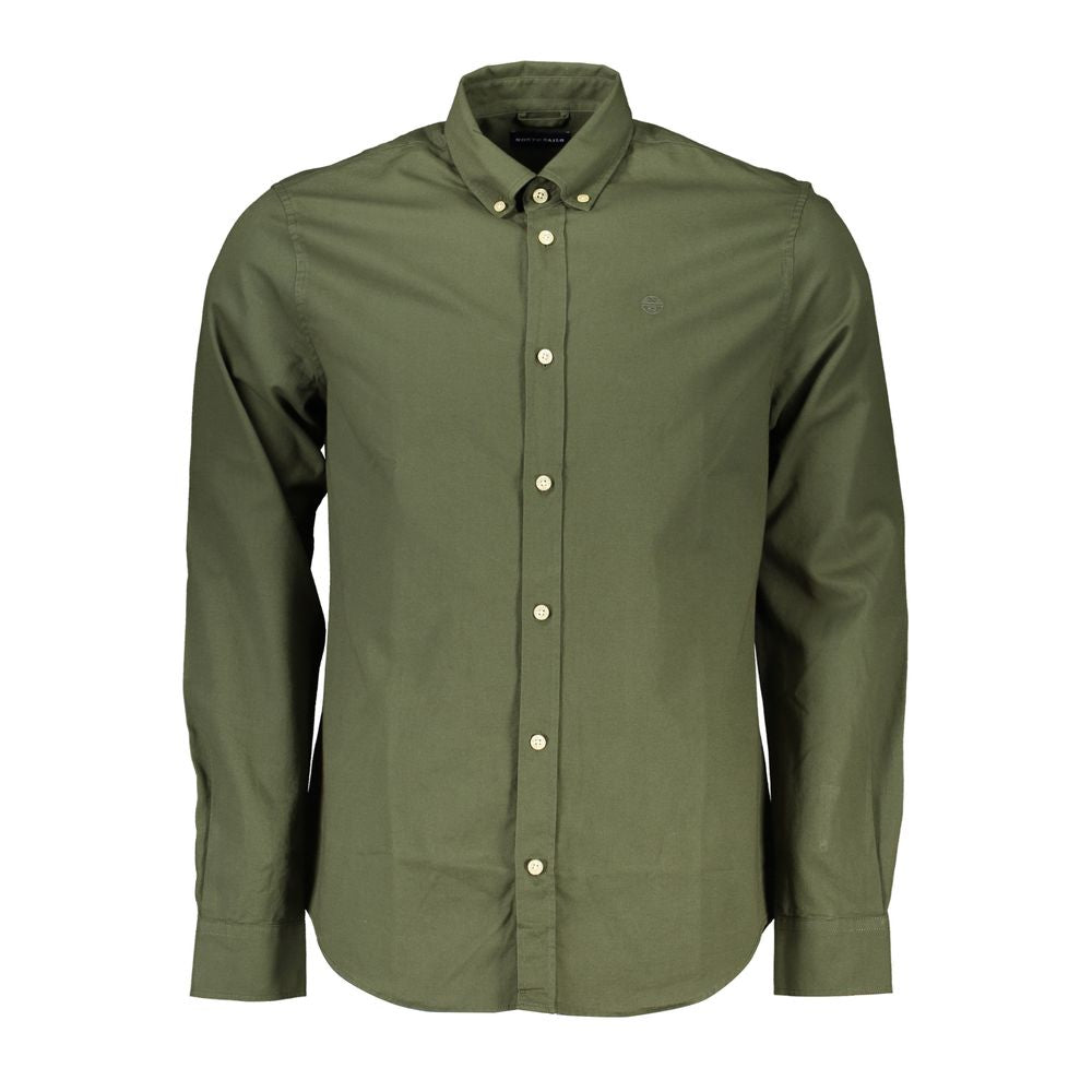 North Sails Eco-Friendly Green Long Sleeve Shirt North Sails