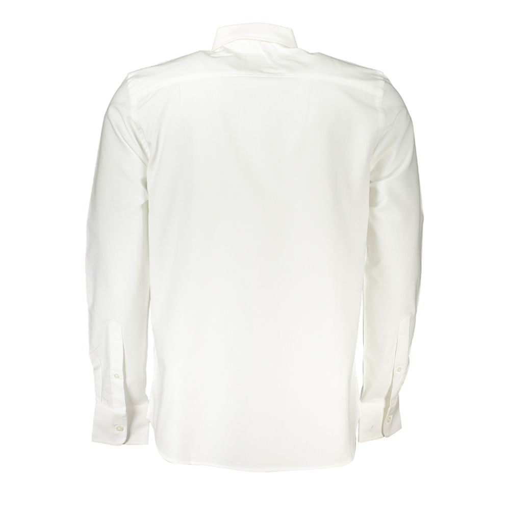 North Sails Elegant White Long Sleeve Button-Down Shirt North Sails