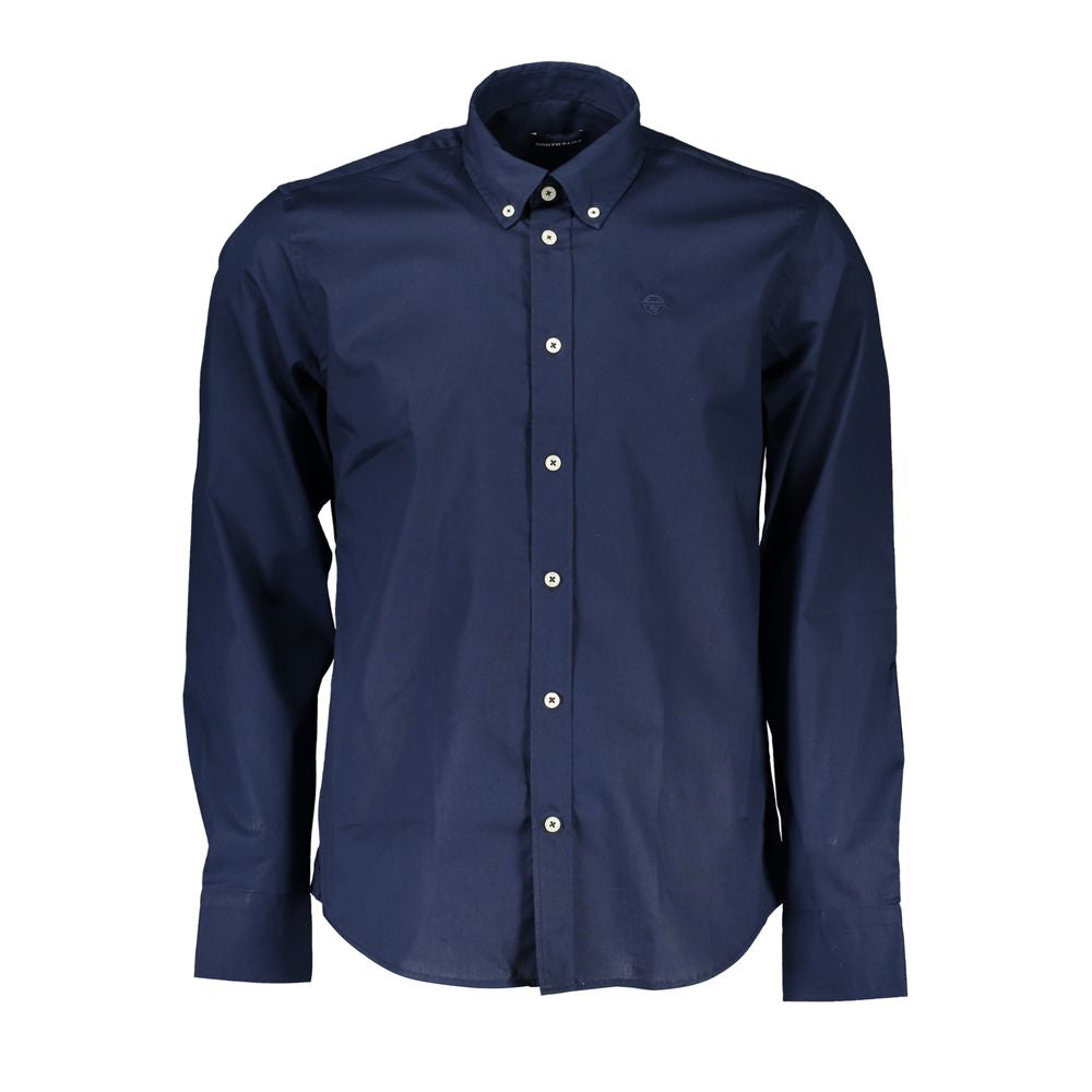 North Sails Eco-Conscious Blue Regular Fit Shirt North Sails