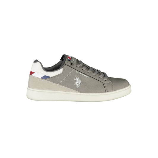 U.S. POLO ASSN. Sleek Gray Sneakers with Sporty Allure U.S. POLO ASSN.