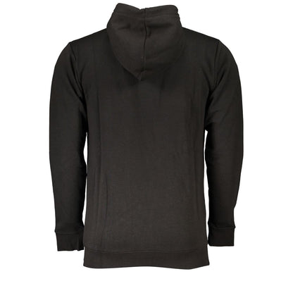 Cavalli Class Chic Black Hooded Sweatshirt - Long Sleeve Cavalli Class