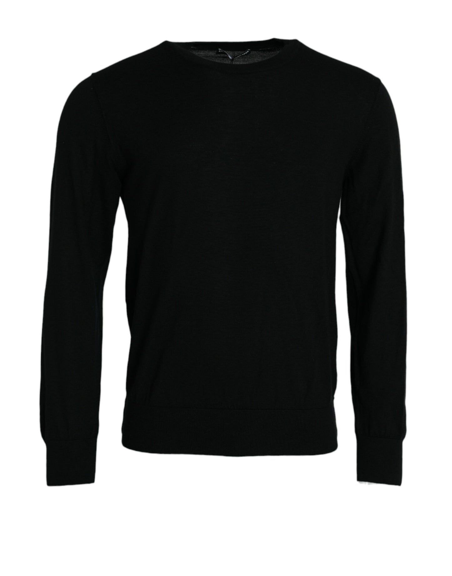 Dolce & Gabbana Elegant Black Cashmere Pullover Sweater Dolce & Gabbana