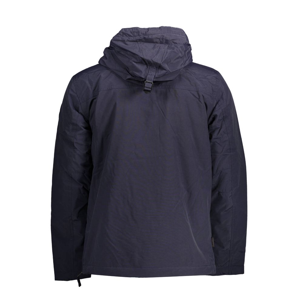 Napapijri Eco-Conscious Rainforest Jacket in Blue Napapijri