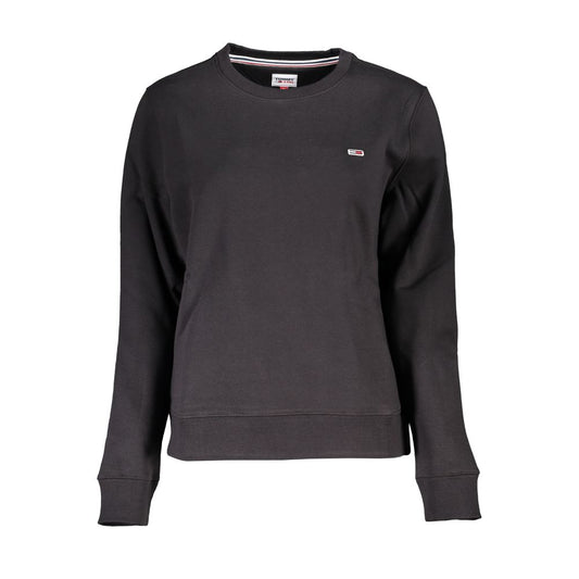 Tommy Hilfiger Black Cotton Women Sweater