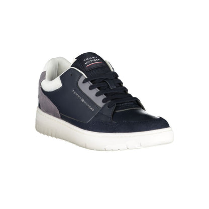 Tommy Hilfiger Blue Polyethylene Men Sneaker