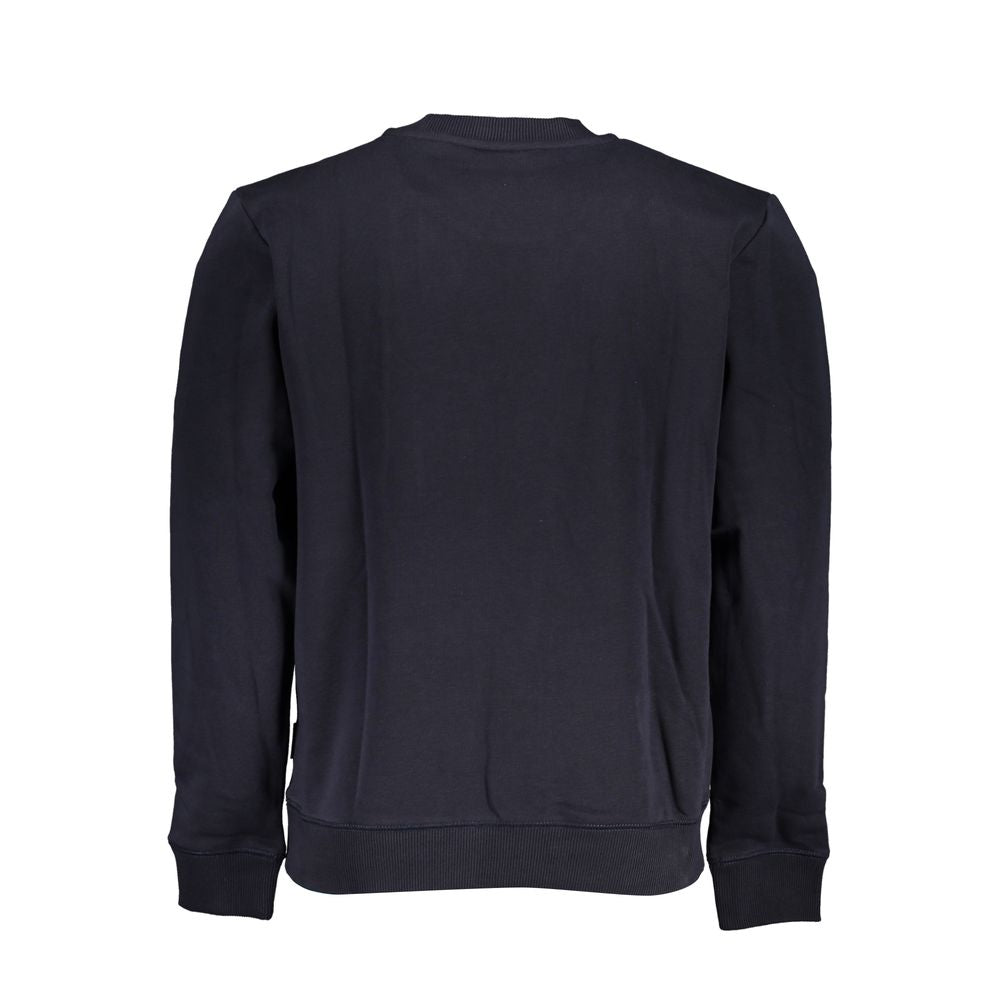 Napapijri Casual Blue Crew Neck Sweatshirt Napapijri