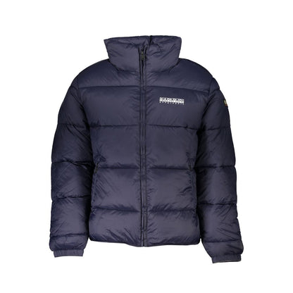 Napapijri Eco-Conscious Blue Jacket with Sleek Design Napapijri